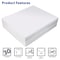 Better Office Products EVA Foam Sheets, 9 x 12 Inch, 2mm Thick, White Color, for Arts and Crafts, 30 Bulk Sheets, 30PK 01219 - alternate 3